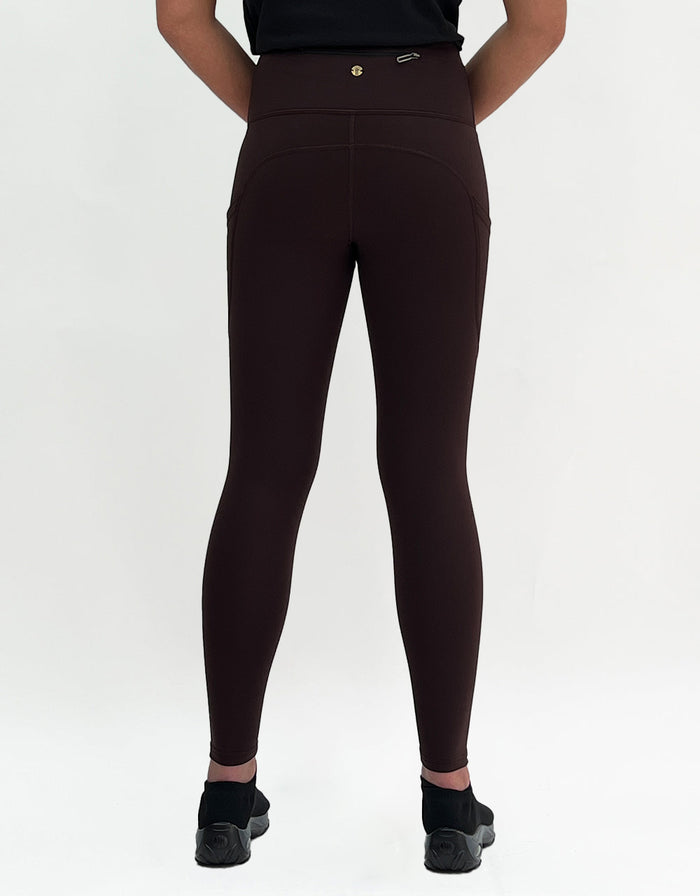 Mocha Magic Winter-Lined Thermal Leggings