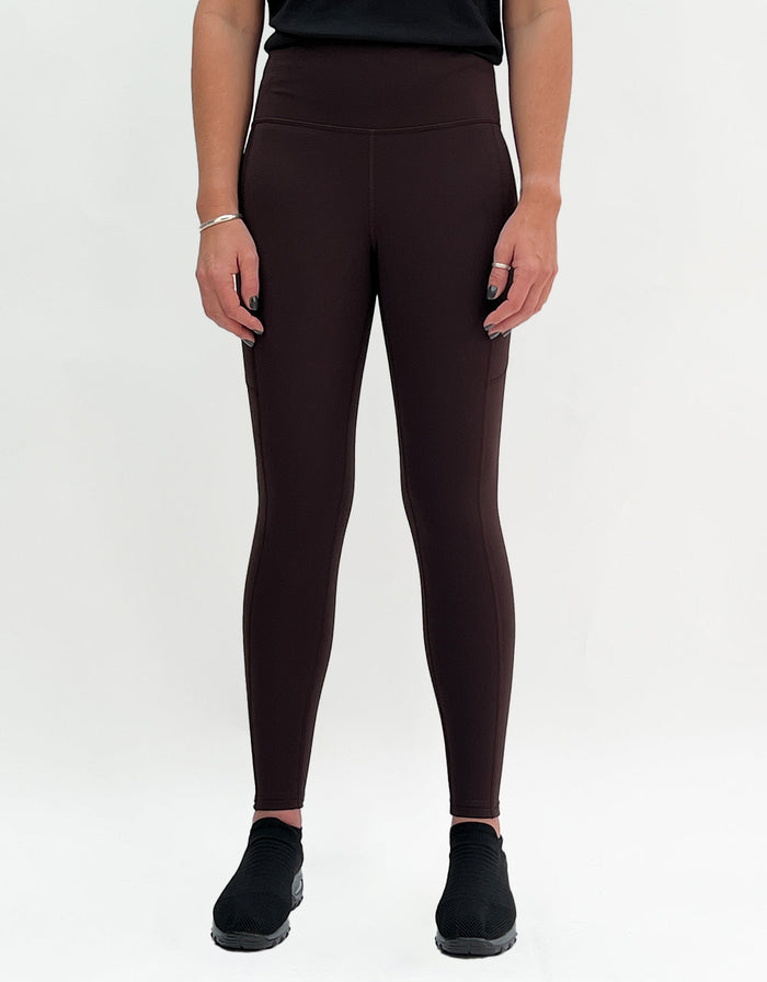 Mocha Magic Winter-Lined Thermal Leggings