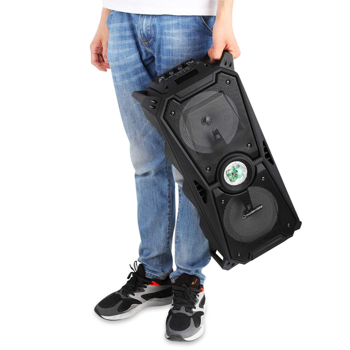 Modernista Sound Box 400 50 Watt Truly Wireless Bluetooth Portable Outdoor Speaker (Black)