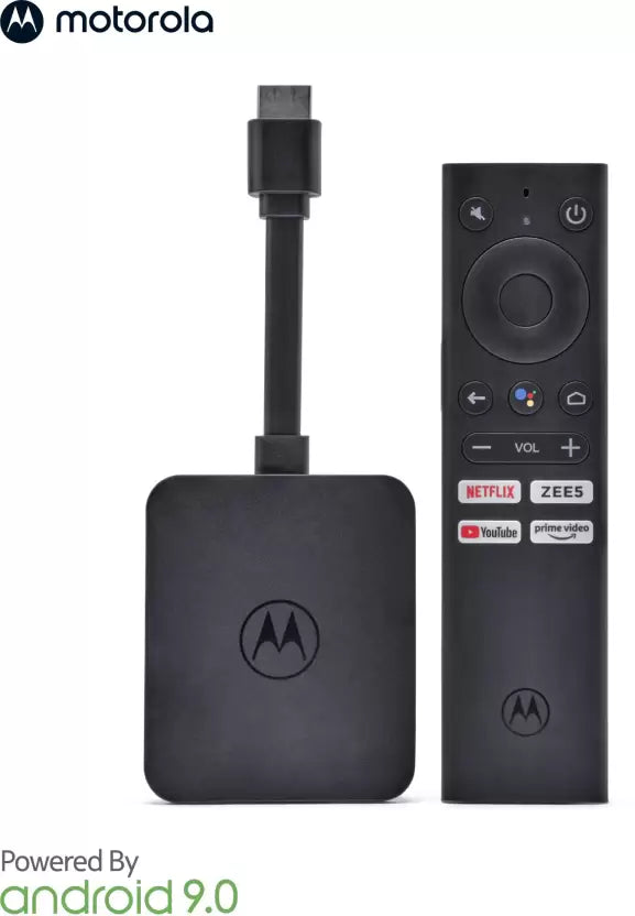 MOTOROLA DVM4KA01 Media Streaming Device (Black) - Unboxify