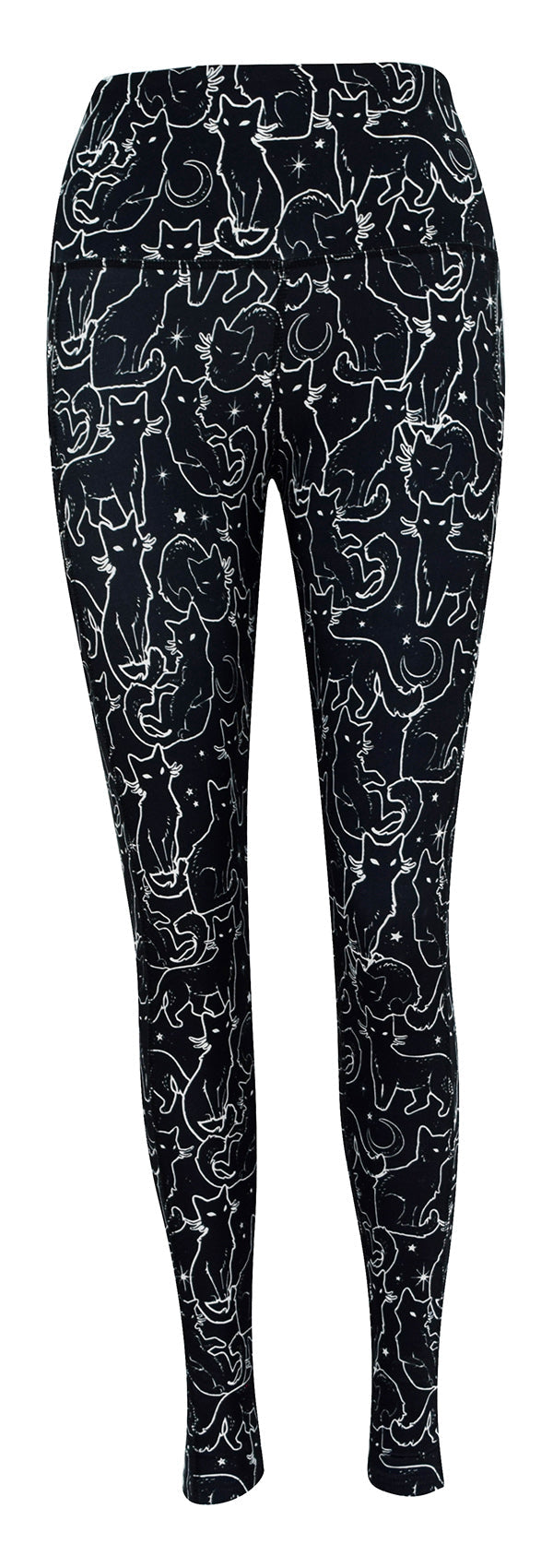 Mystic Cats + Pockets-Adult Pocket Leggings