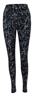 Mystic Cats + Pockets-Adult Pocket Leggings