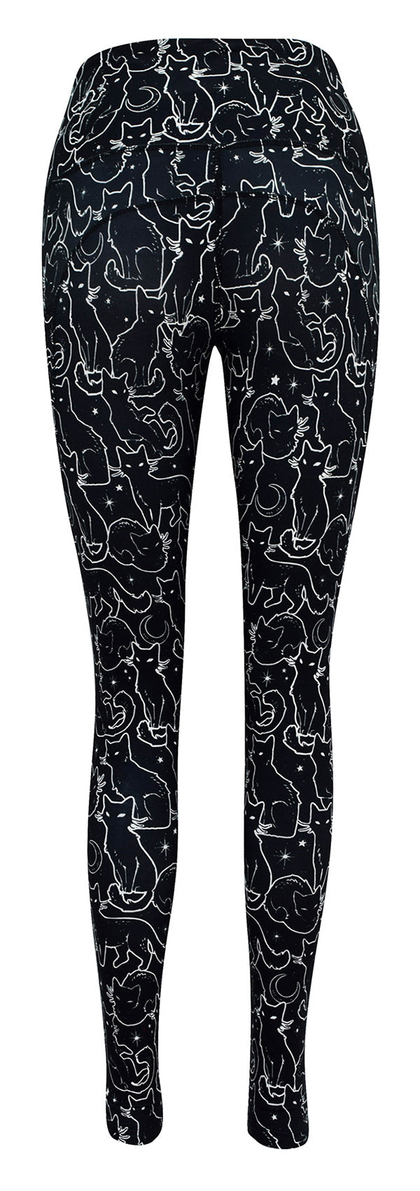 Mystic Cats + Pockets-Adult Pocket Leggings