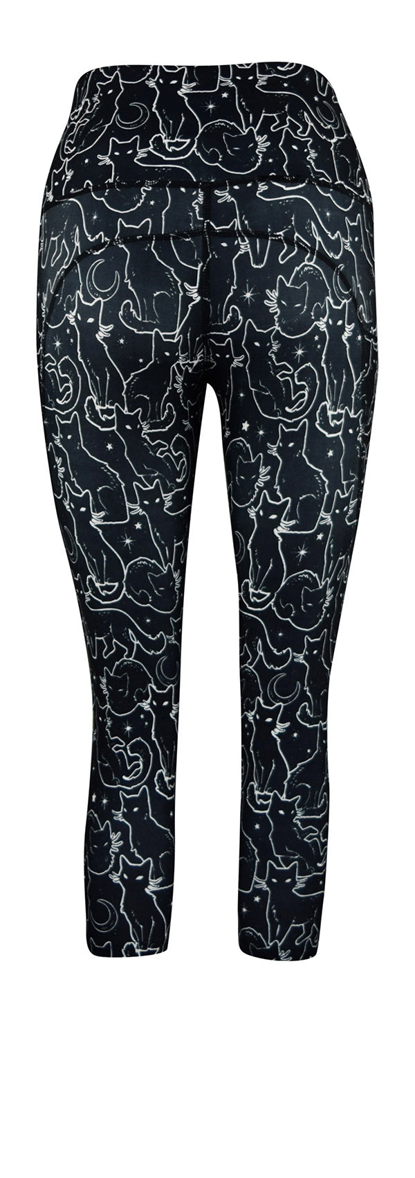 Mystic Cats + Pockets-Adult Pocket Leggings