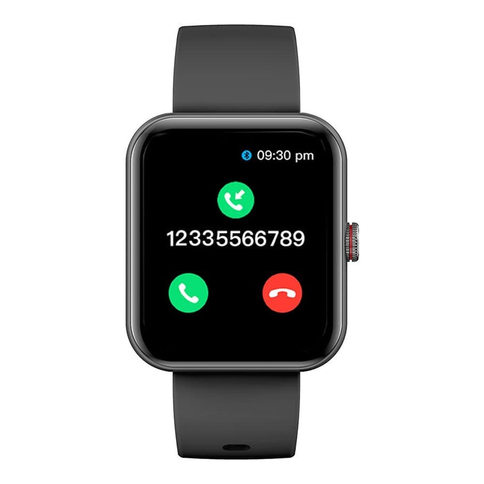 Mytrack Talk Bluetooth Calling Smartwatch (Black Strap, 1.7 Inch Wide Screen) (Black) - Unboxify