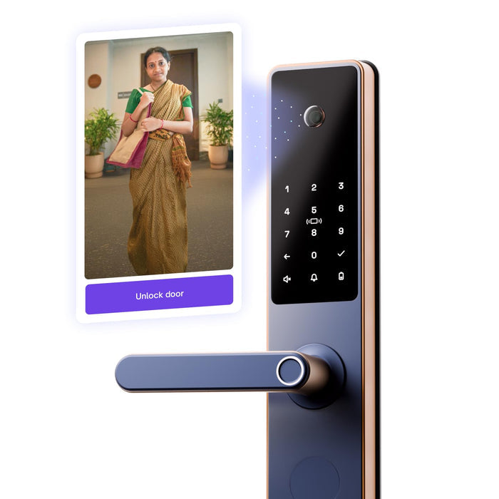 Native Lock Pro by Urban Company (Cosmic Blue) (Used Product & RFID Card Missing)