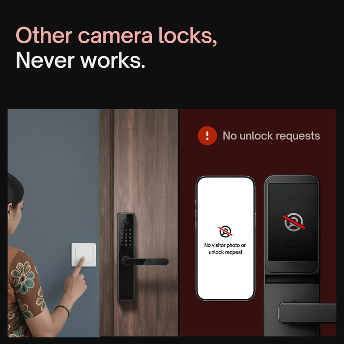 Native Lock Pro by Urban Company (Cosmic Blue) (Used Product & RFID Card Missing)