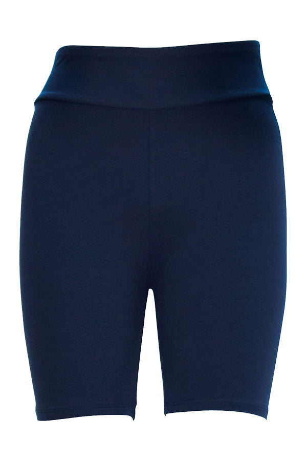 Navy Magic Shorts with soft, stretchy fabric for everyday comfort and versatility
