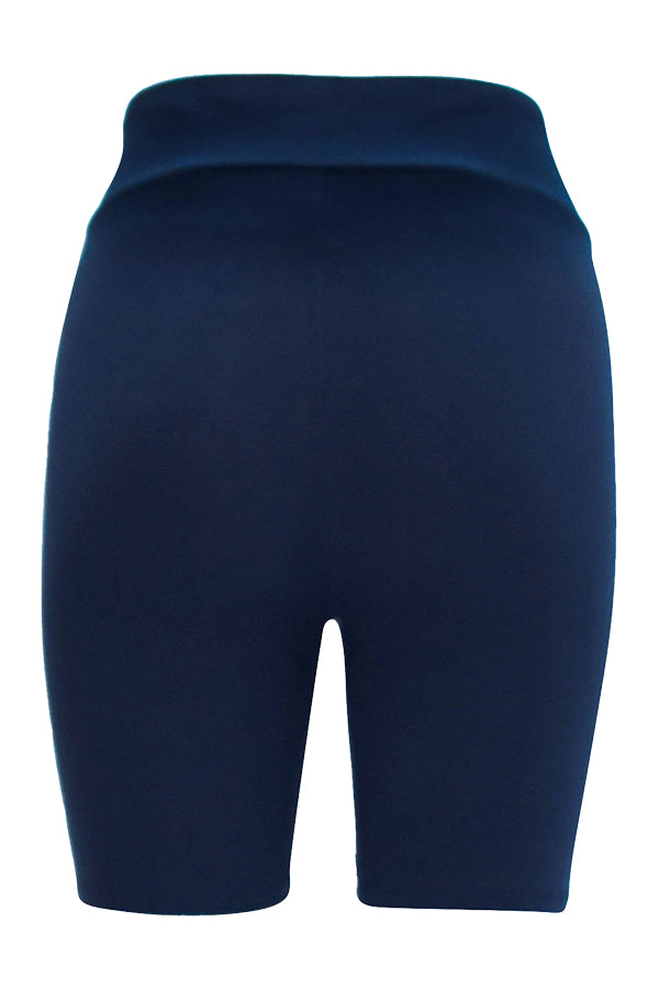 Navy Magic Shorts with soft, stretchy fabric for everyday wear