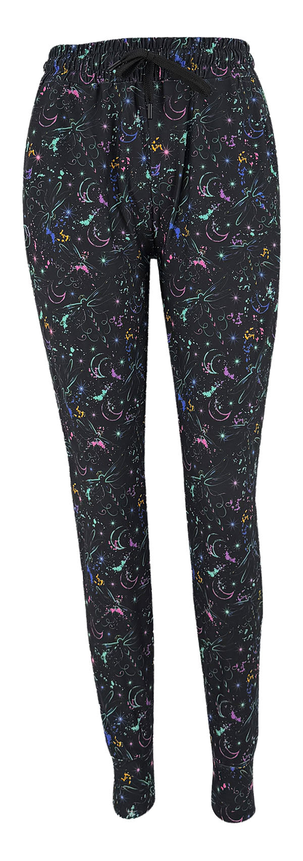 Neon Dragonfly Joggers