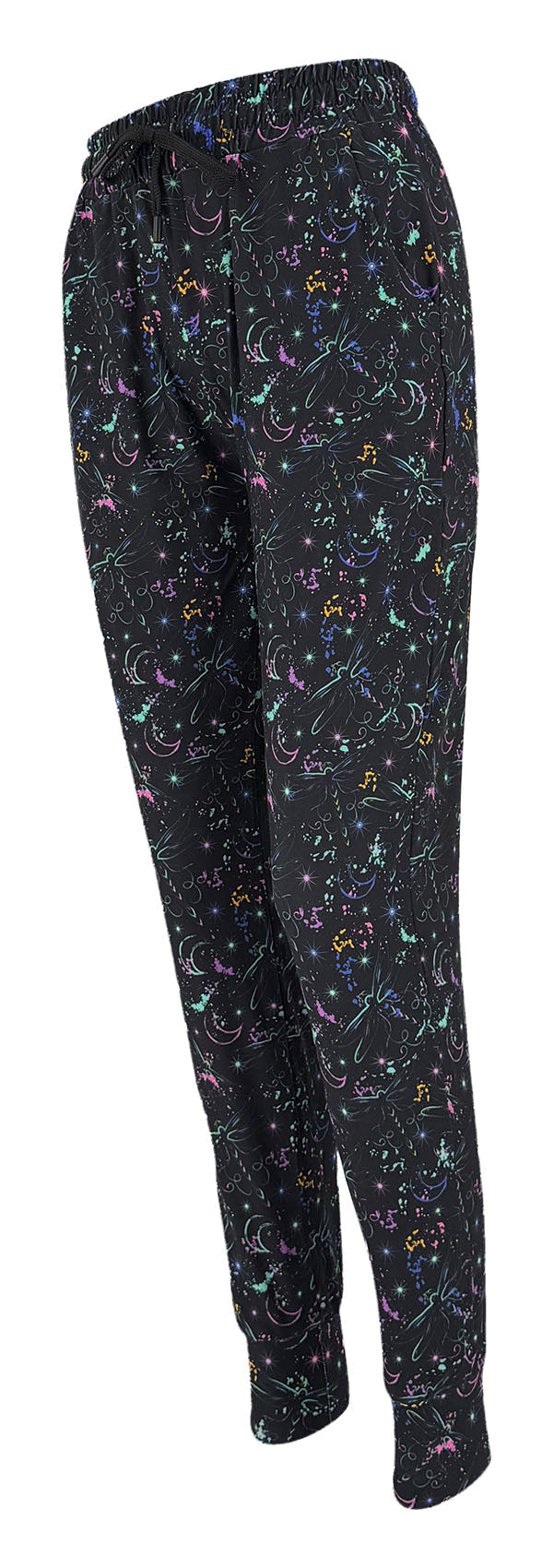 Neon Dragonfly Joggers