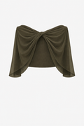 "Nikita" Chiffon Twist Shawl Wrap