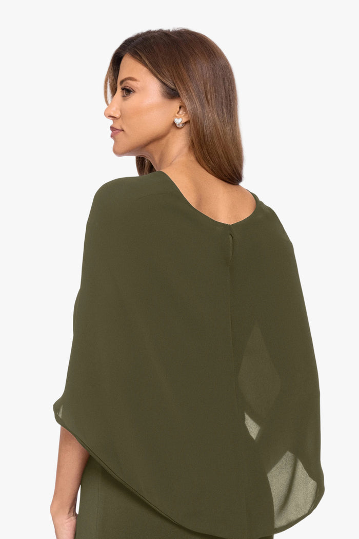 "Nikita" Chiffon Twist Shawl Wrap