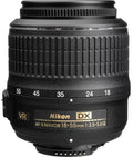NIKON AF-P DX Nikkor 18 - 55 mm f/3.5-5.6G VR (3.0x) Standard Zoom Lens  (Black)