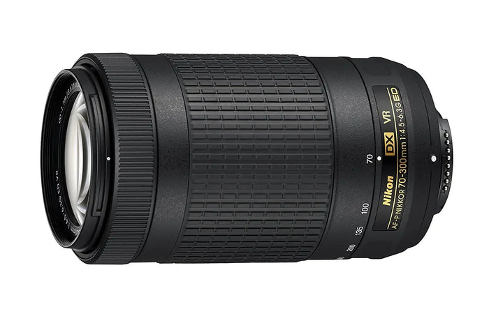 Nikon AF-P DX NIKKOR 70-300 mm f/4.5-6.3G ED VR Lens for DSLR Cameras (Black) (UNBOXED) - Unboxify