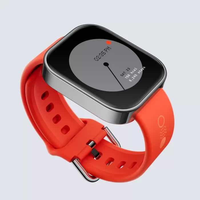 Nothing CMF Watch Pro, 1.96 AMOLED, BT calling with AI noise reduction, GPS, Metallic Grey Smartwatch - Unboxify