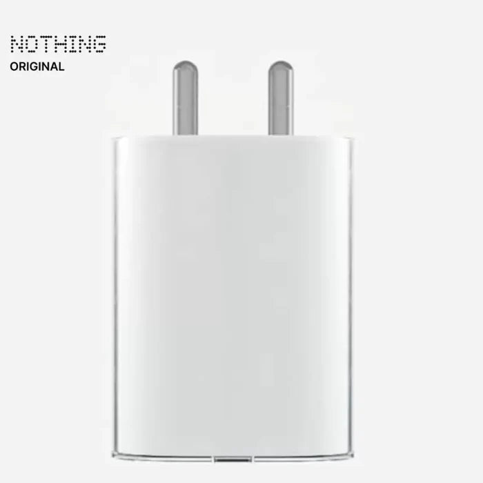 Nothing phone 45W, USB-C Compatible Power Charger (White) - Unboxify
