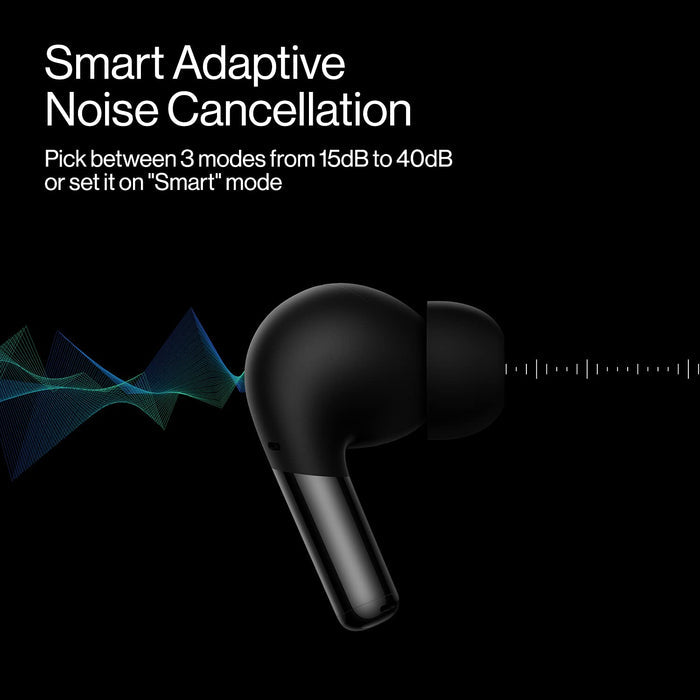 OnePlus Buds Pro Bluetooth Truly Wireless in Ear Earbuds with mic, Smart Adaptive Noise Cancellation (UNBOXED) - Unboxify