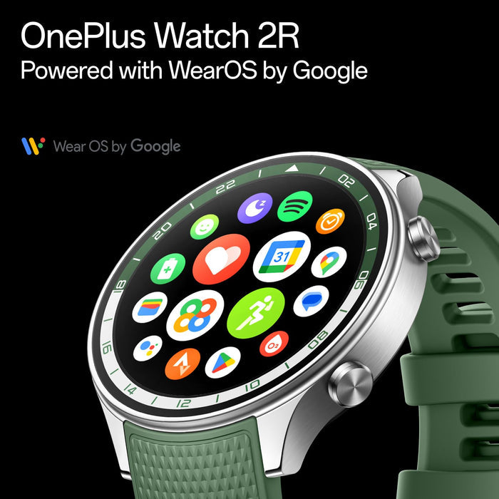 OnePlus Watch 2R with Wear OS 4 by Google - Unboxify