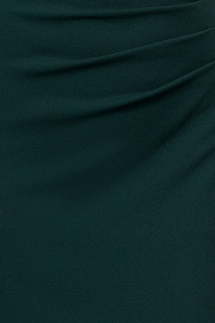 "Ophelia" Scuba Crepe Off Shoulder Dress