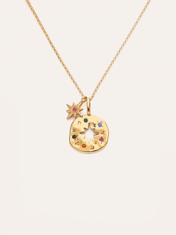 Pack Collar Charm Para Ti Mamá Baño Oro