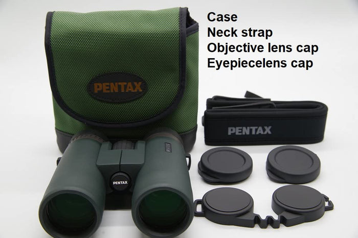 PENTAX Binocular SD 10x42 ED Glass Elements and Featuring Large-Diameter Objective Lenses