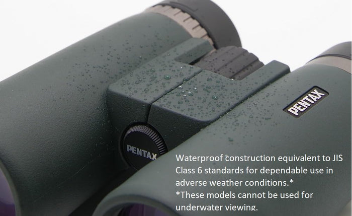 PENTAX Binocular SD 10x42 ED Glass Elements and Featuring Large-Diameter Objective Lenses