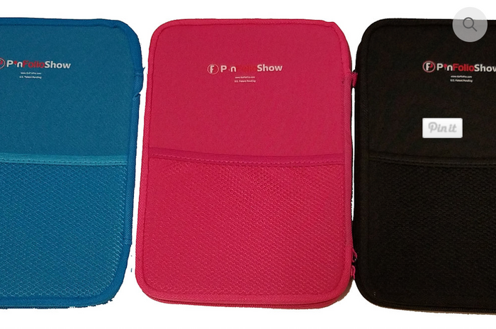 PinFolio Show BLUE