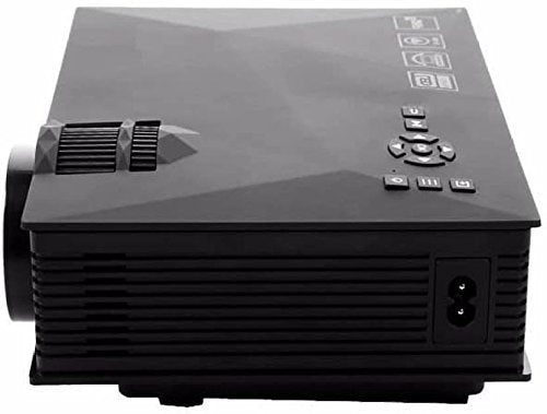 Play PPO34 WiFi Portable Mini LED Full Colour 1920x1080P 1200 Lumens Home Theater HDMI USB Projector(Black)