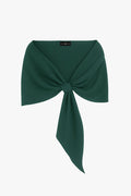 Plus "Carol" Techno Scuba Pull Through Shawl Wrap