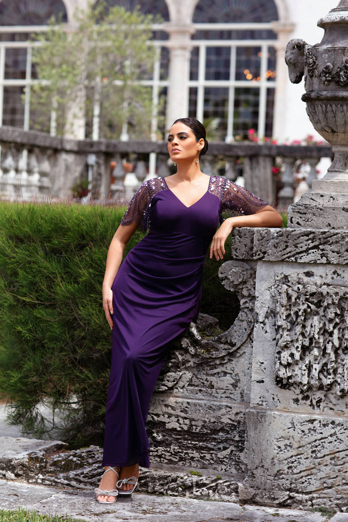 Plum Plus “Lana” dress, angled three-quarter view