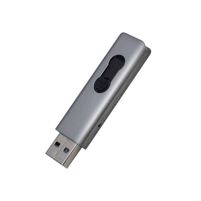 PNY Elite Steel 256GB USB 3.2 Pen Drive | Flash Drive - Silver - Unboxify