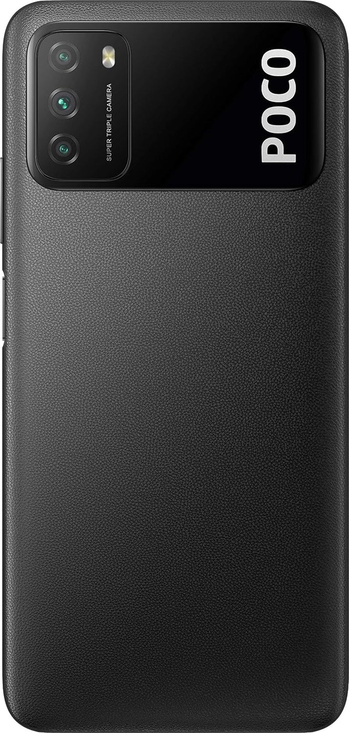POCO M3 (Power Black, 6GB RAM, 64GB Storage) (Compatible Box)