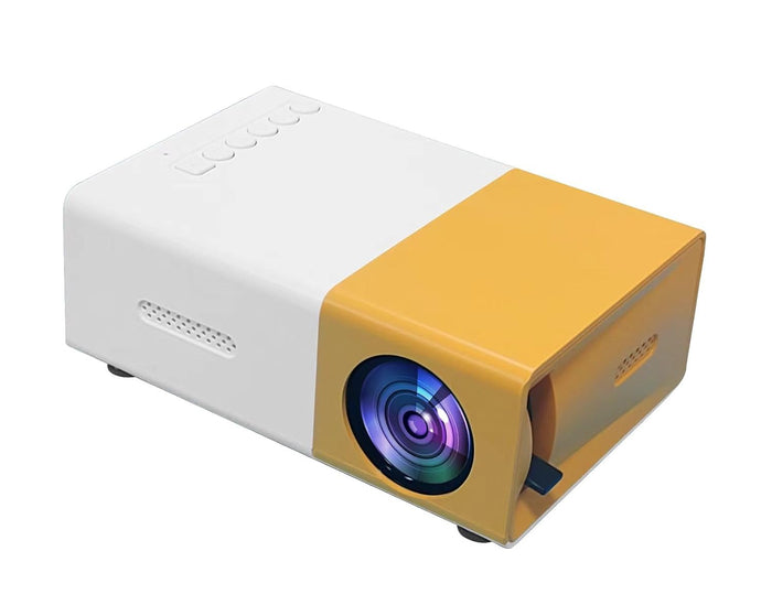Portable mini projector LED micro projector home party meeting theater projector