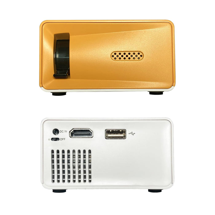 Portable mini projector LED micro projector home party meeting theater projector