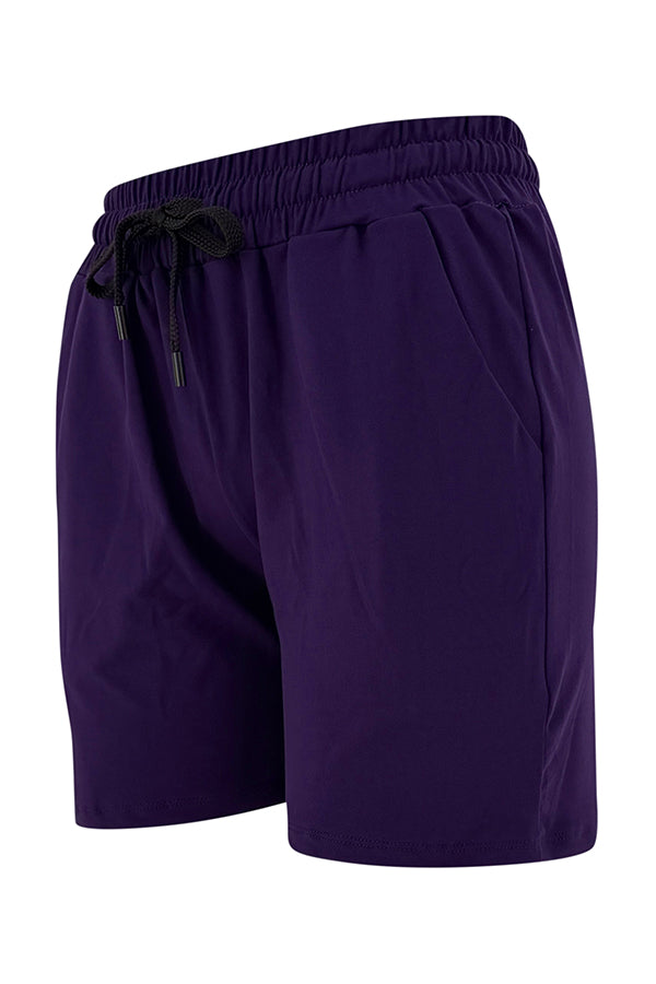 Purple Magic Jogger Shorts