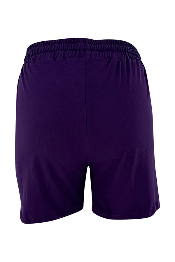 Purple Magic Jogger Shorts