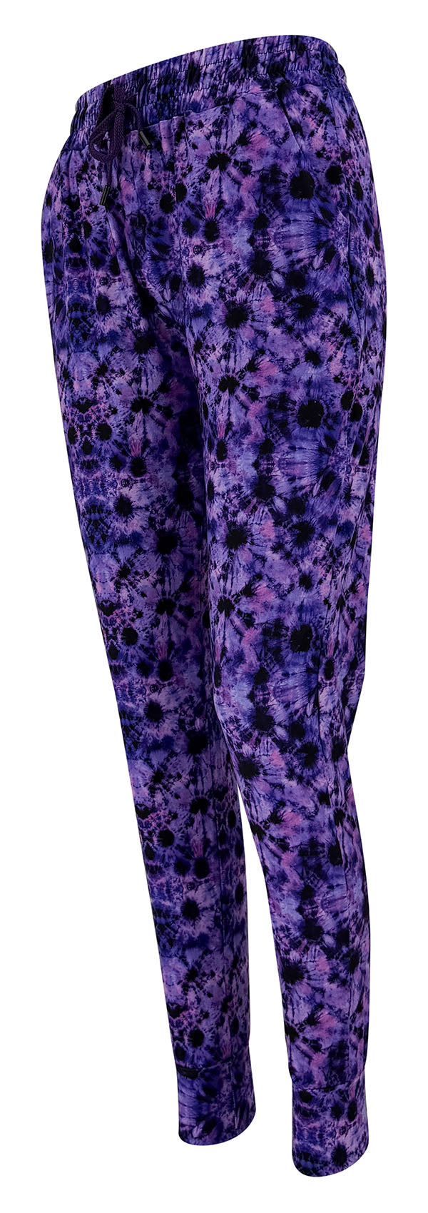 Purple Tie Dye Joggers