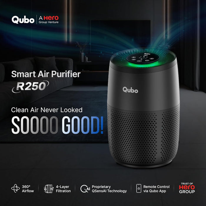 Qubo Smart Air Purifier for R250 [New Launch] by Hero Group (Not Working/Can be used for Spares)
