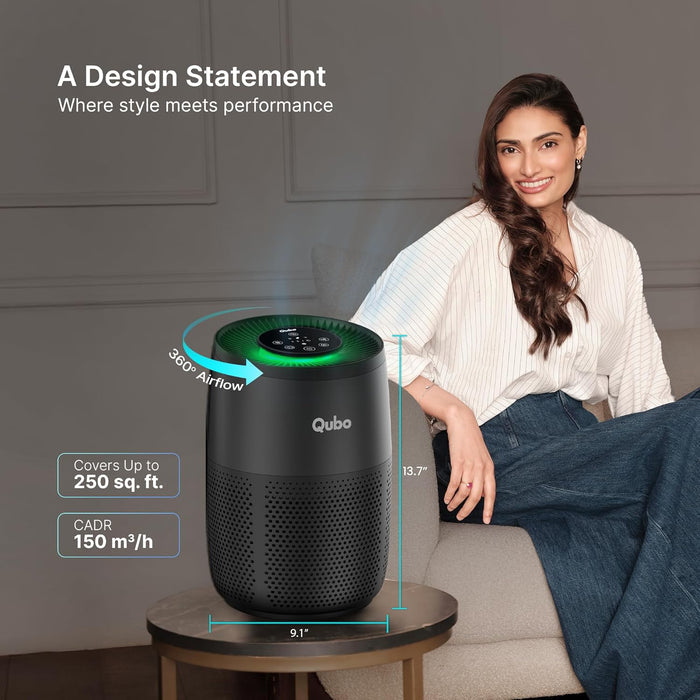 Qubo Smart Air Purifier for R250 [New Launch] by Hero Group (Not Working/Can be used for Spares)