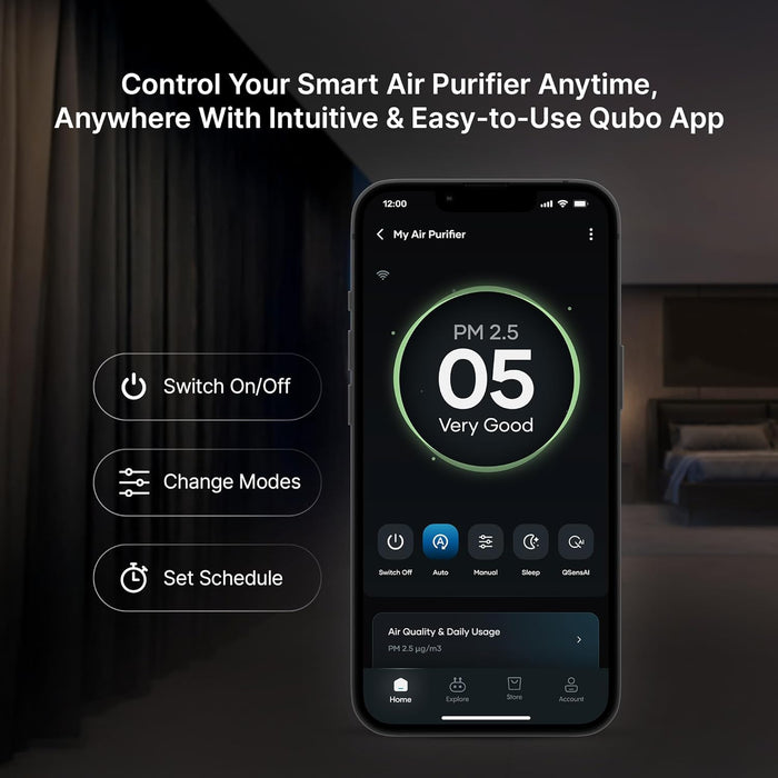 Qubo Smart Air Purifier for R250 [New Launch] by Hero Group (Not Working/Can be used for Spares)