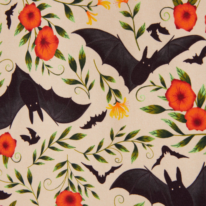 Racerback Soft Bra - Batwing Brocade Chai