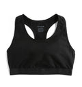 Racerback Soft Bra - X= Black-Bra-TomboyX