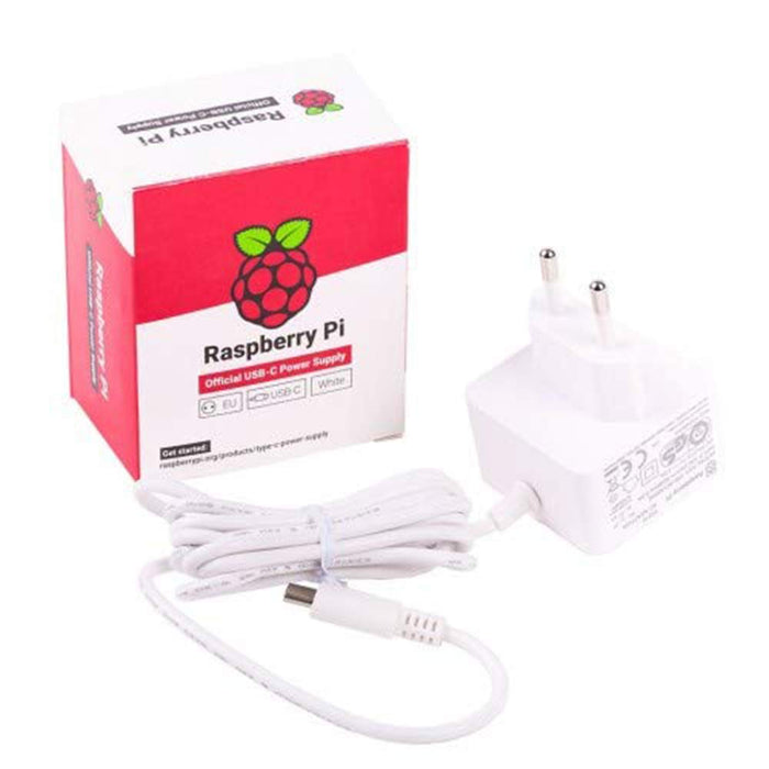 Raspberry Pi 15.3W USB-C Power Supply for Raspberry Pi 4 Mobel B