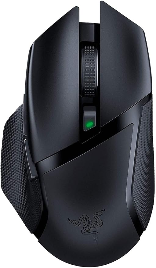 Razer Basilisk X HyperSpeed Wireless Gaming Mouse: Bluetooth & HyperSpeed Wireless Compatible - Unboxify