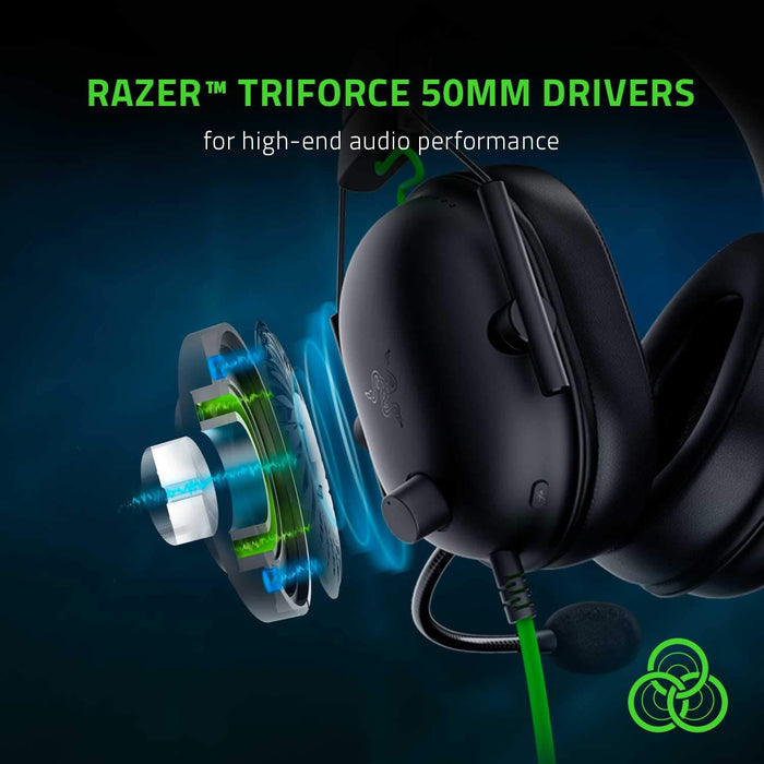 Razer BlackShark V2 X Wired Gaming On Ear Headset