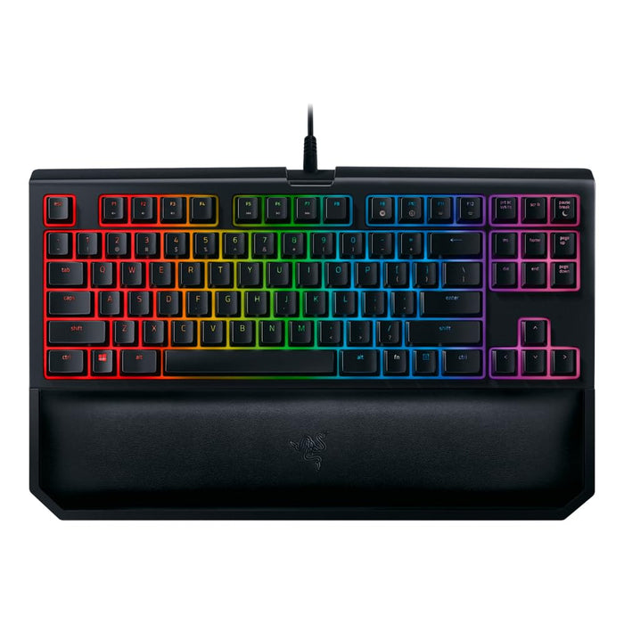 Razer BlackWidow Tournament Edition Chroma V2 - Compact Gaming Keyboard - Green Switch - RZ03-02190100-R3M1