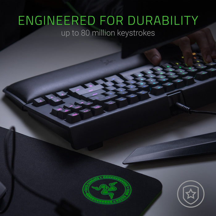 Razer BlackWidow Tournament Edition Chroma V2 - Compact Gaming Keyboard - Green Switch - RZ03-02190100-R3M1