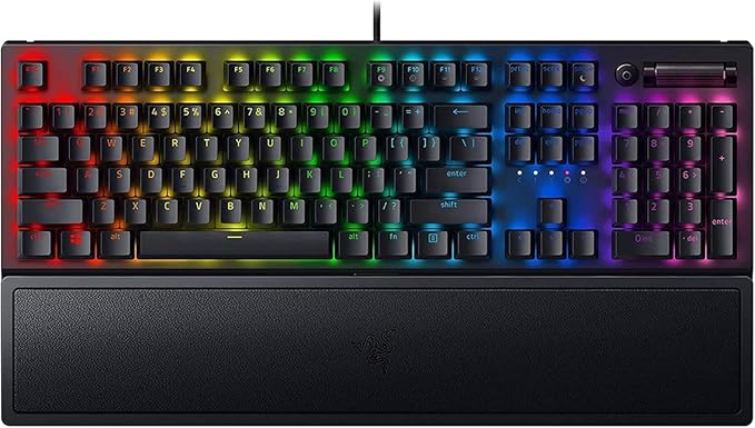 Razer BlackWidow V3 - Black - Mechanical Gaming Keyboard with Razer Chroma RGB - Green Switch - RZ03-03540100-R3M1 - Unboxify
