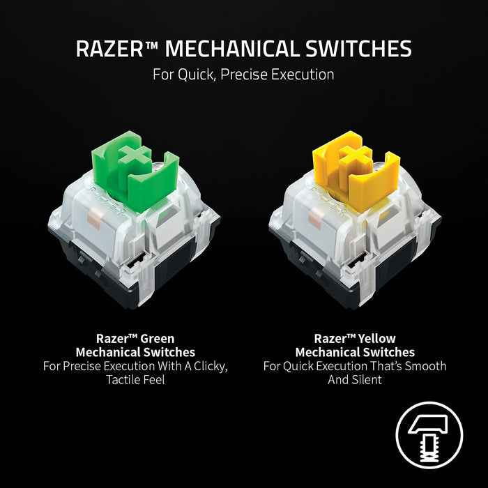 Razer BlackWidow V3 Mini HyperSpeed - Green Switch